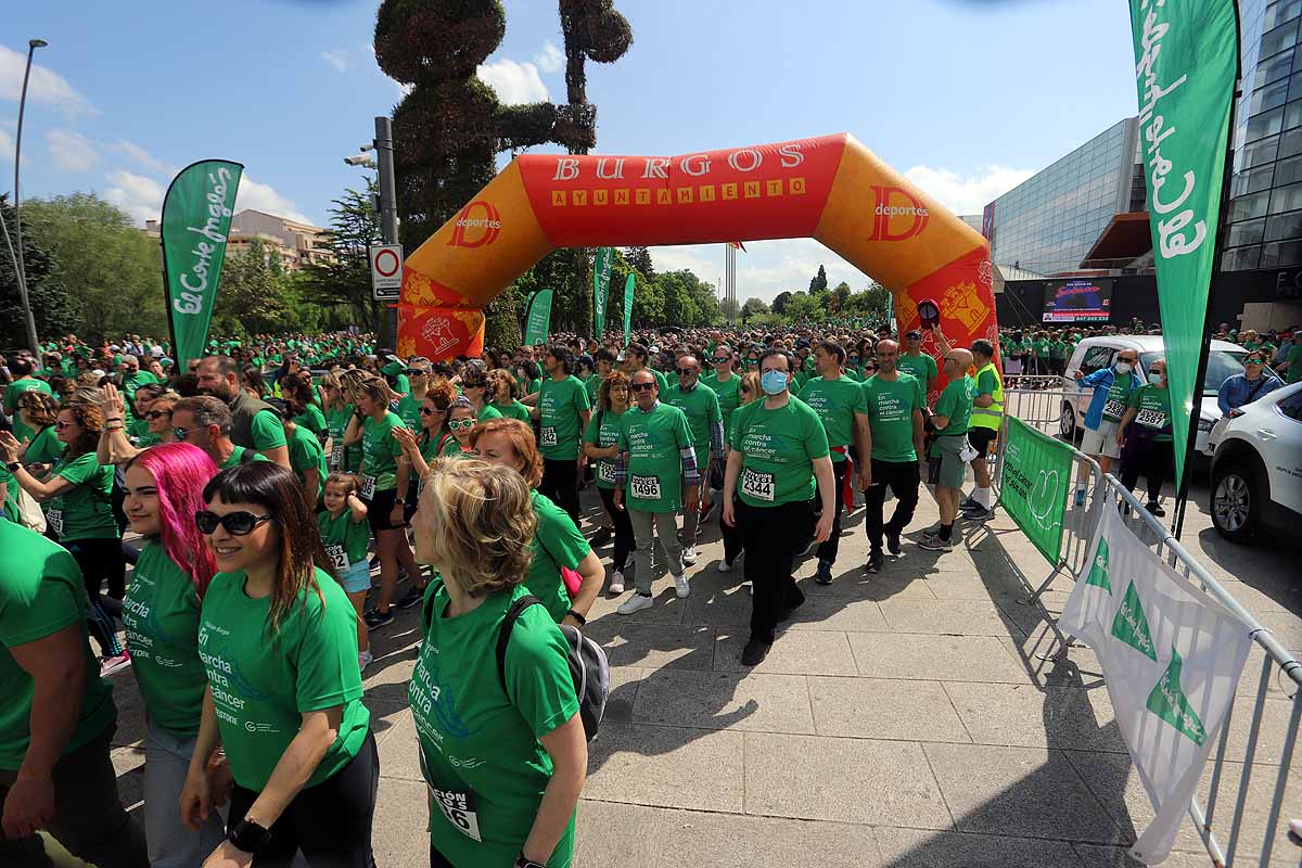 Fotos: Burgos responde con un apoyo absoluto el regreso de la Marcha contra el cáncer