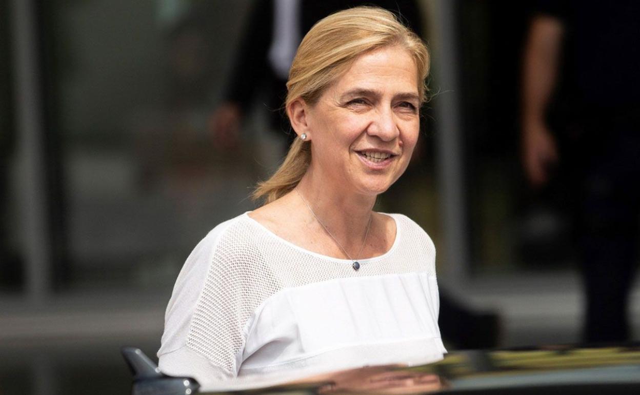 La infanta Cristina. 