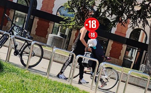 Identifican a dos menores tras robar una bicicleta en la antigua estación de tren en Burgos
