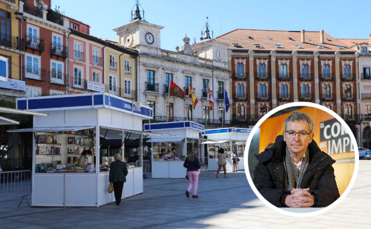 La Feria del Libro instalará sus casetas en la Plaza Mayor.