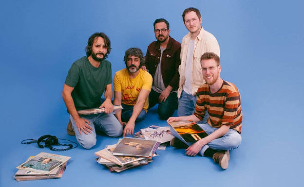 Integrantes del grupo 'Nunatak'. 