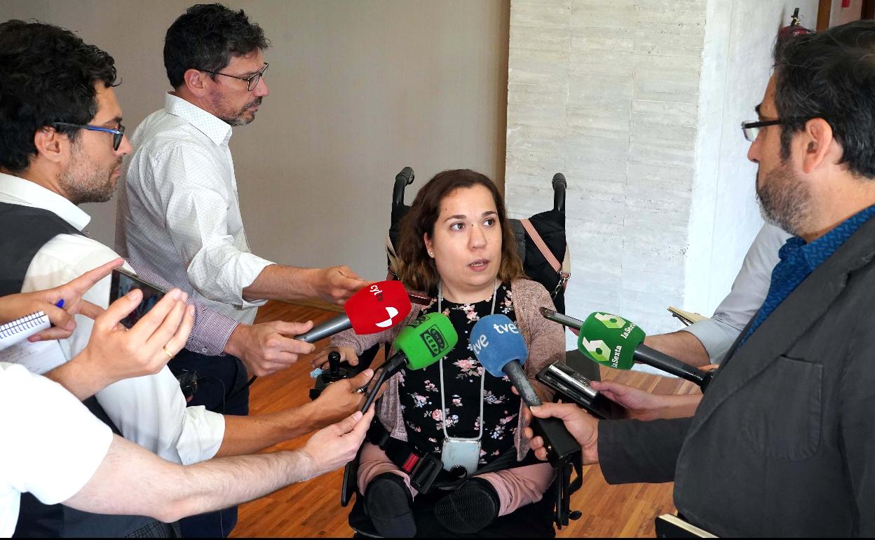 Noelia Frutos, procuradora del PSOE por Burgos.