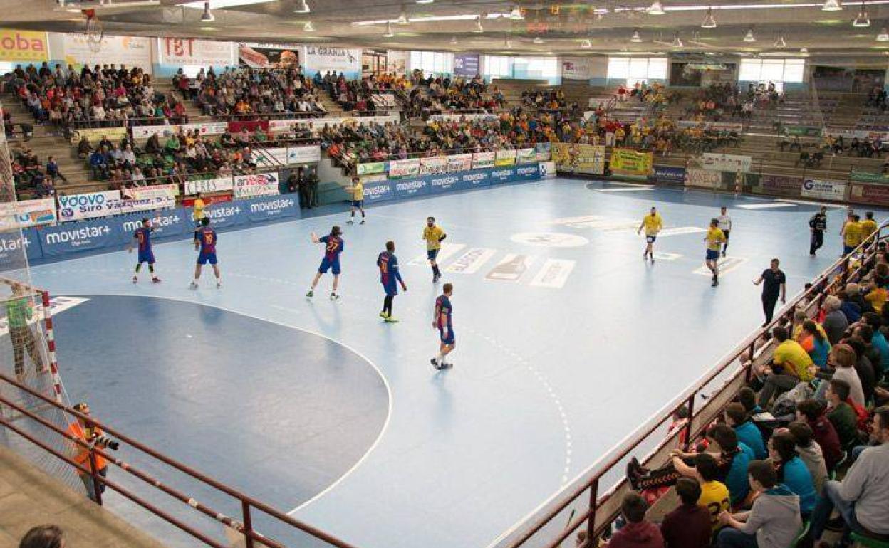 Imagen de archivo del interior del polideportivo Príncipe de Asturias.