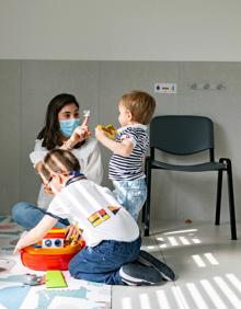 Imagen secundaria 2 - Aula del programa de Autismo Burgos, BB Miradas. 