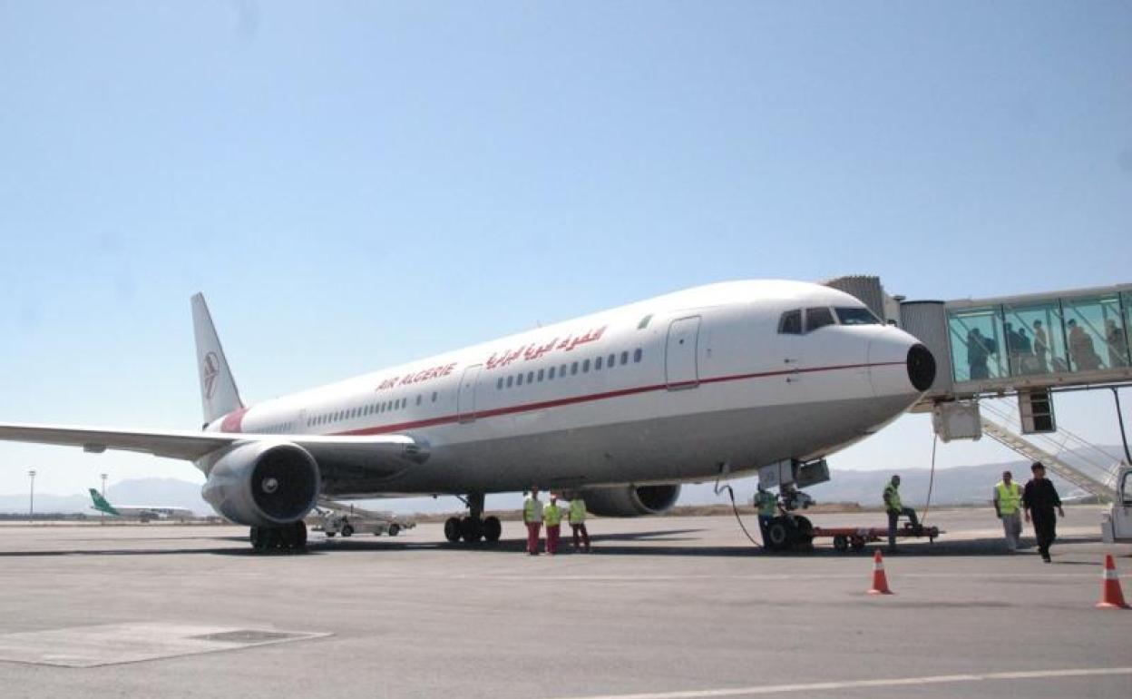 Un avión de Air Algerie. 