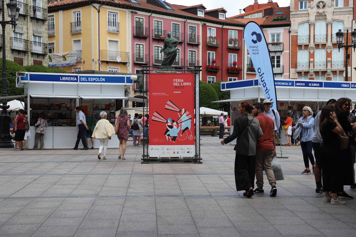 Miles de burgaleses han disfrutado durante once días de espectáculos y actividades para disfrutar de la literatura y el buen tiempo en el centro de la ciudad