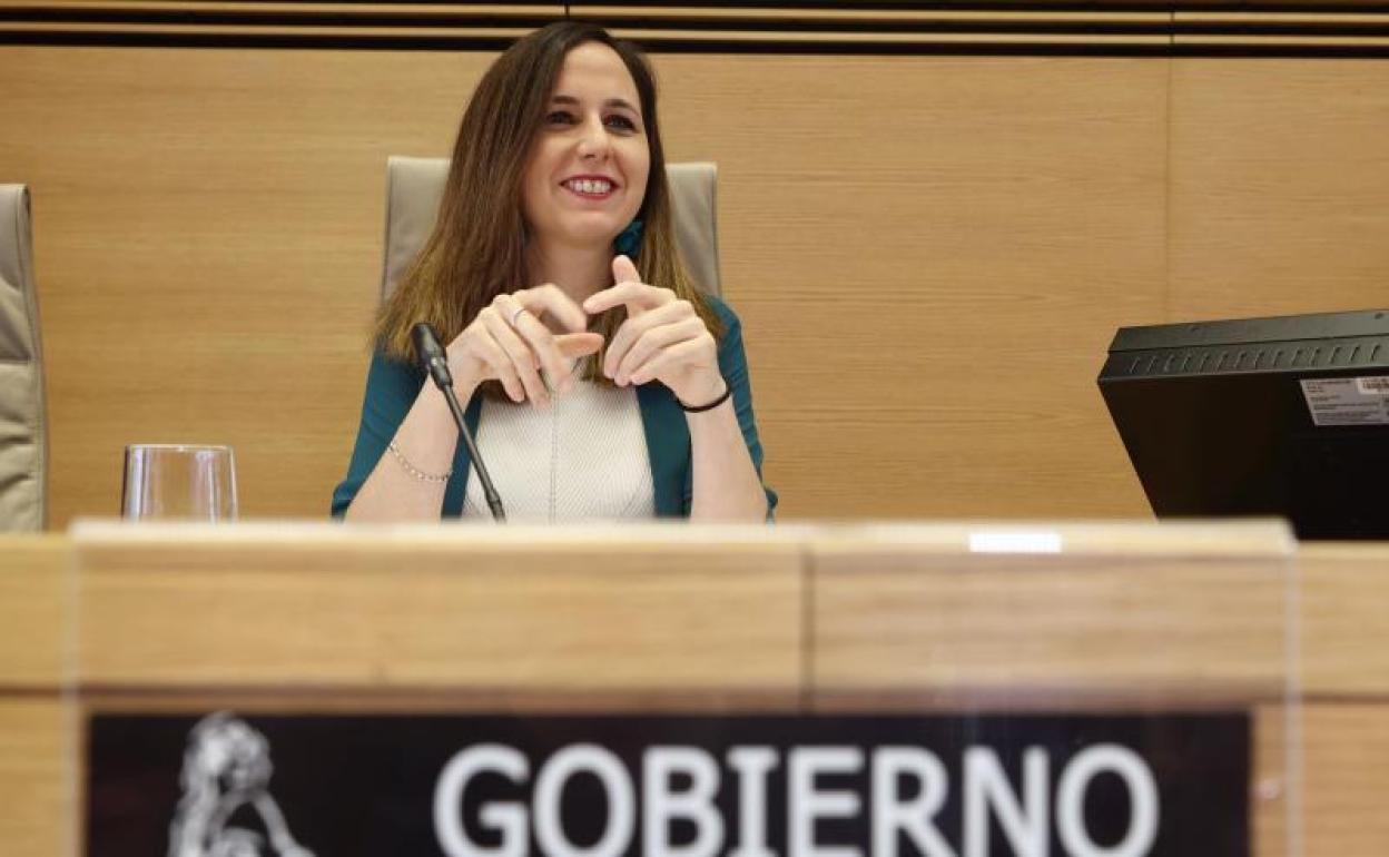 Ione Belarra, ministra de Derechos Sociales. 