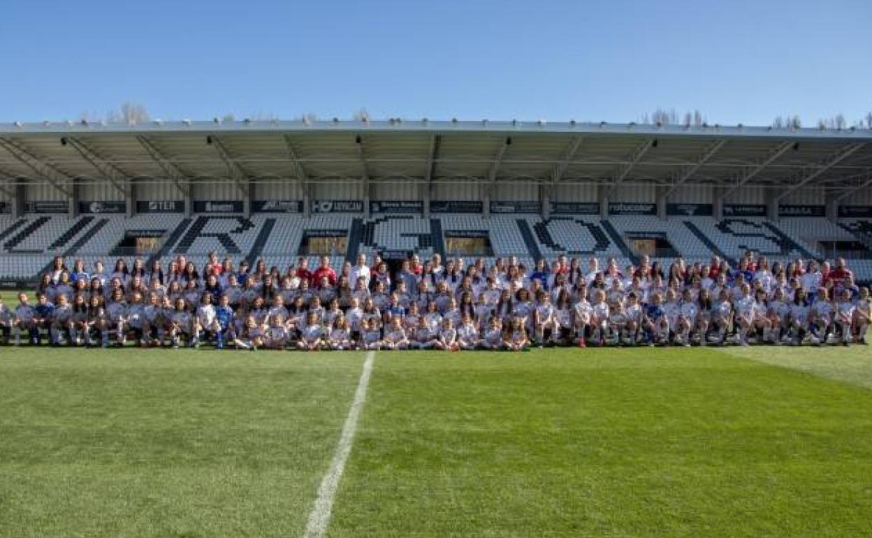 Integrantes del NSB, ahora Burgos CF Femenino