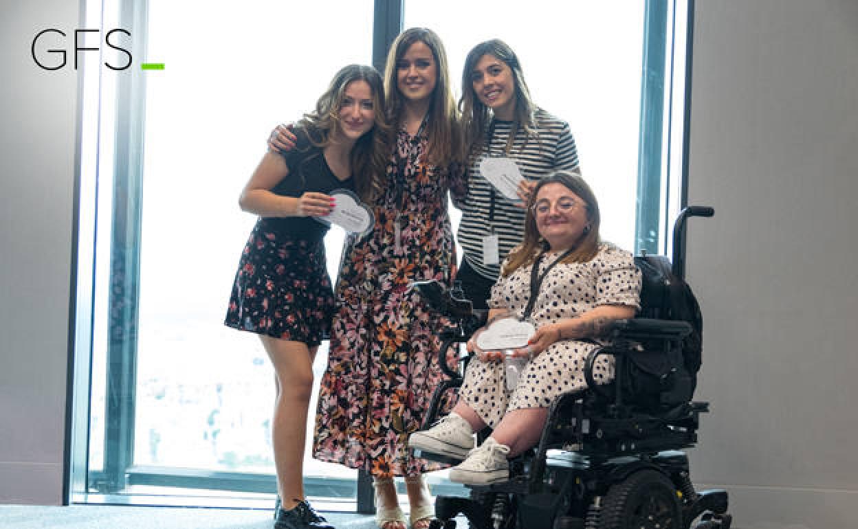 Ganadoras del certamente. 