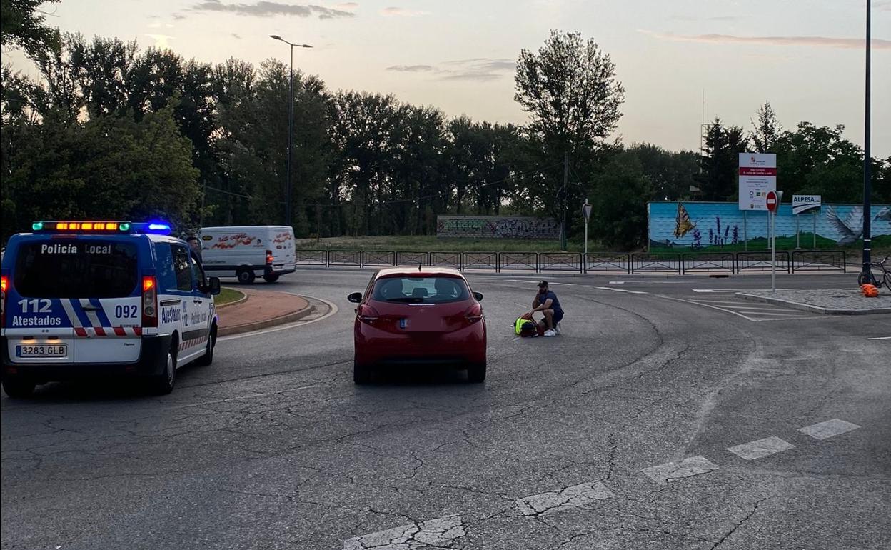 El accidente ha tenido lugar a primer ahora de la mañana. 