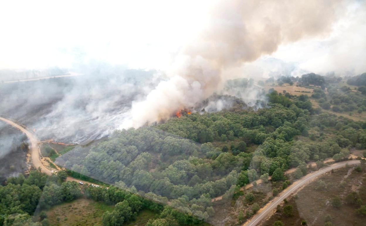 El fuego ha quemado más de 10.000 hectáreas.