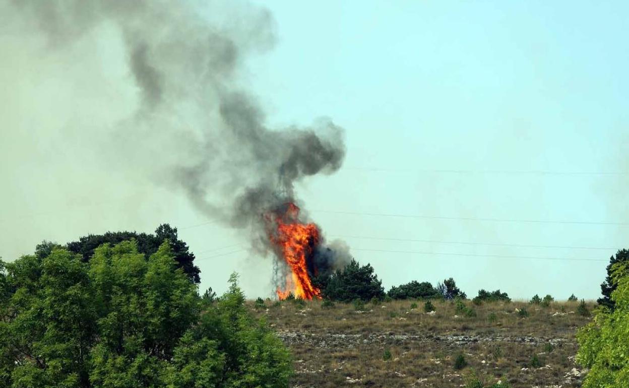 Arranca una nueva campaña de incendios forestales en la provincia de Burgos.