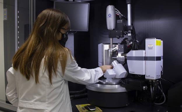 Laboratorio de la Universidad de Burgos. 