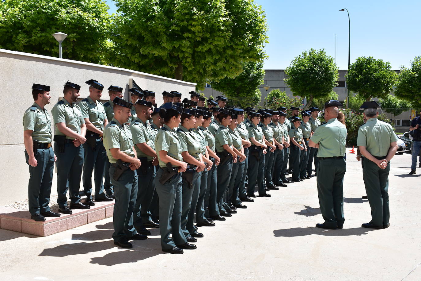 Fotos: 68 guardias civiles se incorporan en prácticas en la provincia de Burgos