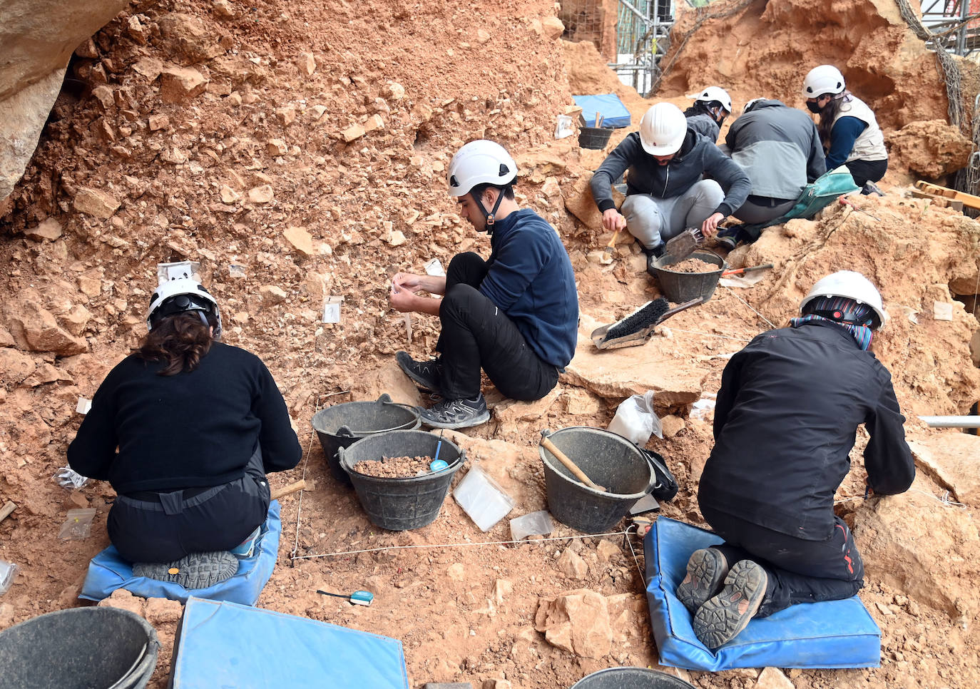 Fotos: Campaña de excavaciones en Atapuerca