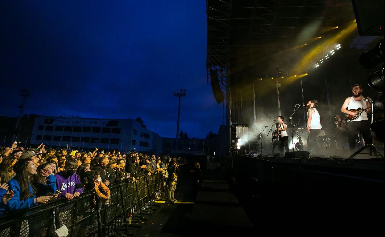 El concierto de La MODA fue uno de los celebrados en San Amaro.