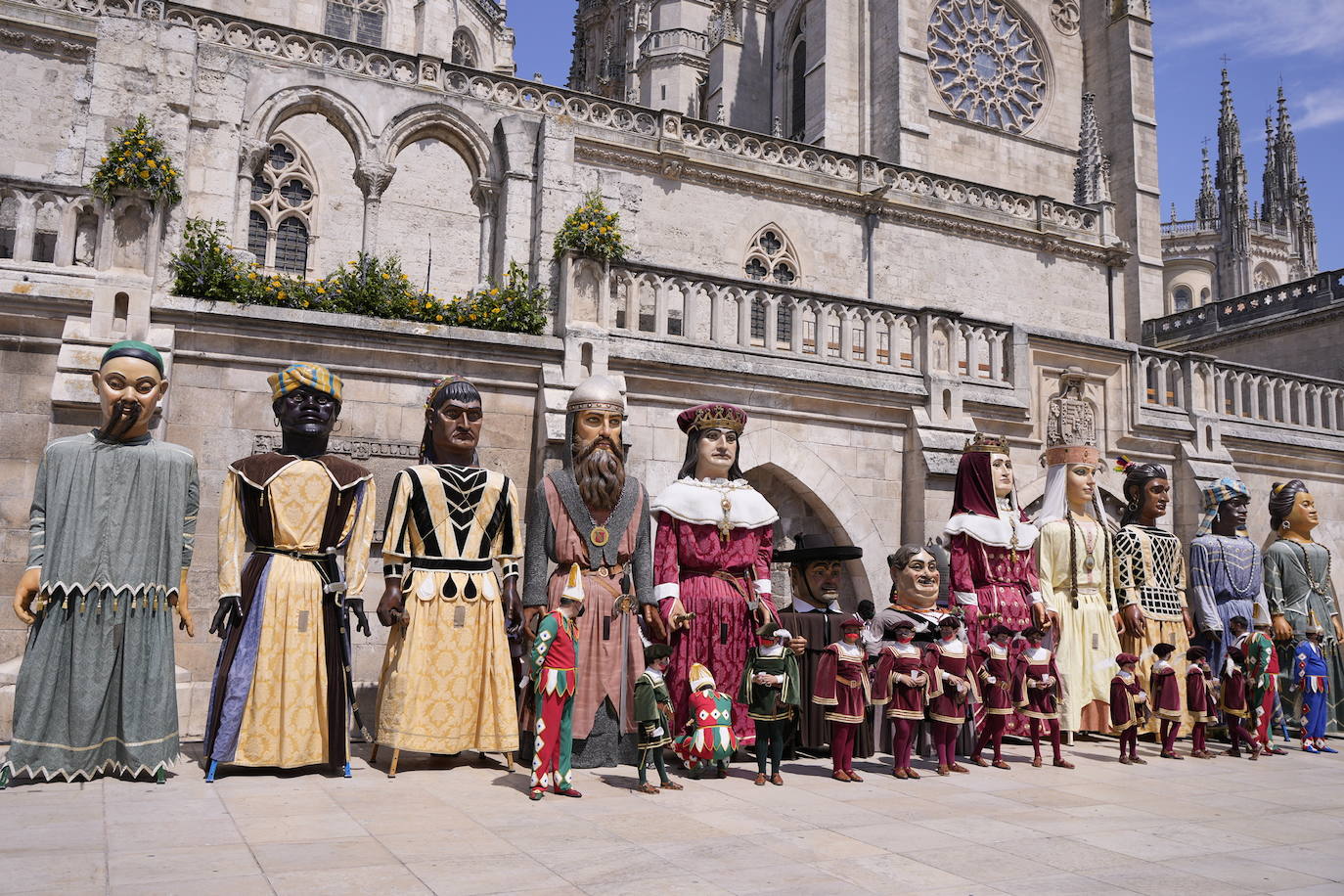 Fotos: Encuentro Nacional de Gigantones y Figuras Festivas, en Burgos este fin de semana