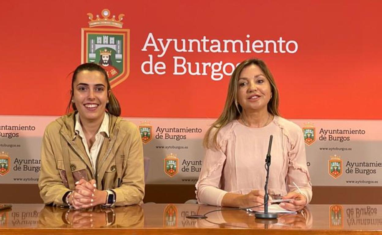 Andrea Ballesteros y Carolina Blasco. 