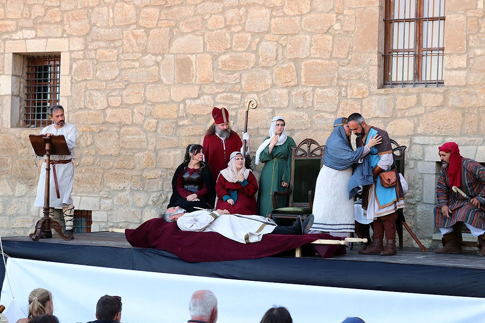 Fotos: Vivar del Cid recrea el velatorio del Campeador dentro de sus Jornadas Medievales