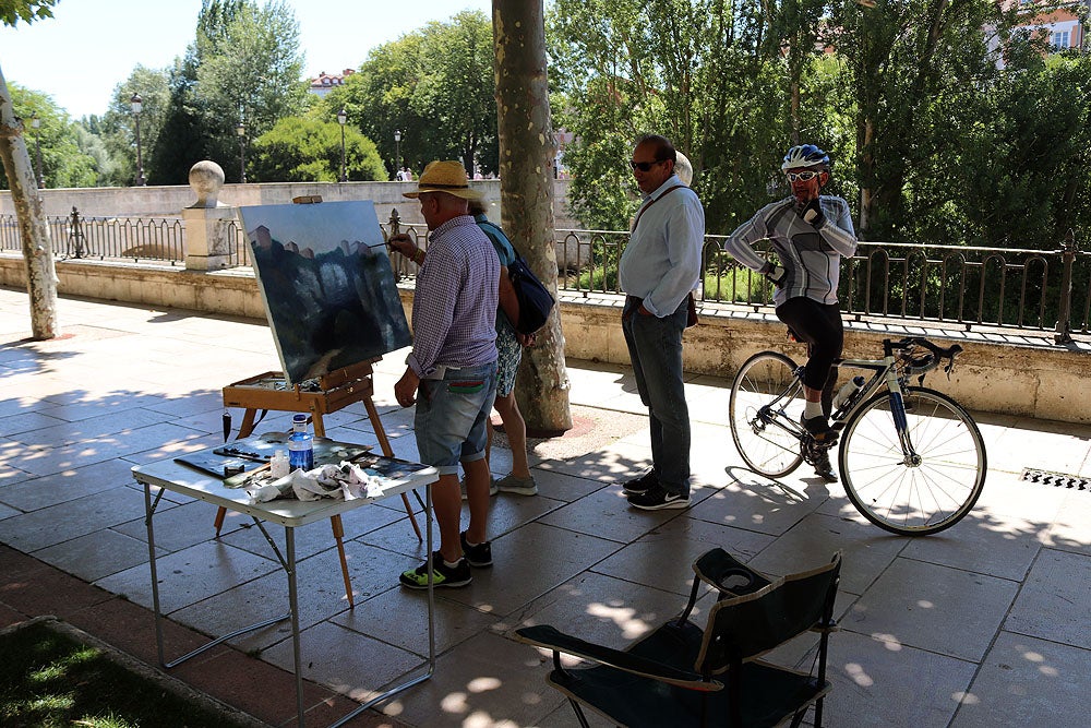 Fotos: Los artistas inundan Burgos para homenajear a su Catedral y su patrimonio cultural