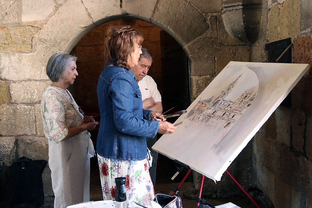 Fotos: Los artistas inundan Burgos para homenajear a su Catedral y su patrimonio cultural