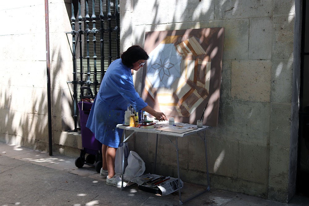 Fotos: Los artistas inundan Burgos para homenajear a su Catedral y su patrimonio cultural