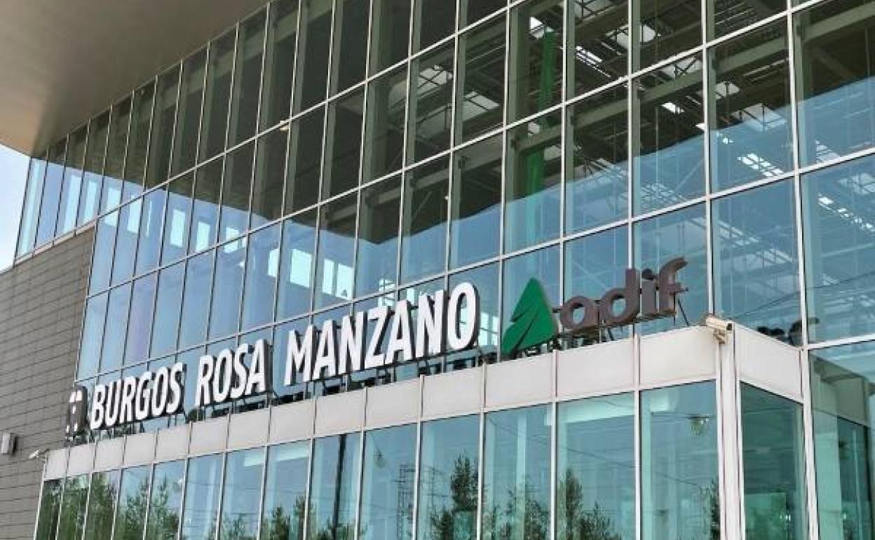 Estación Rosa Manzano en Burgos. 