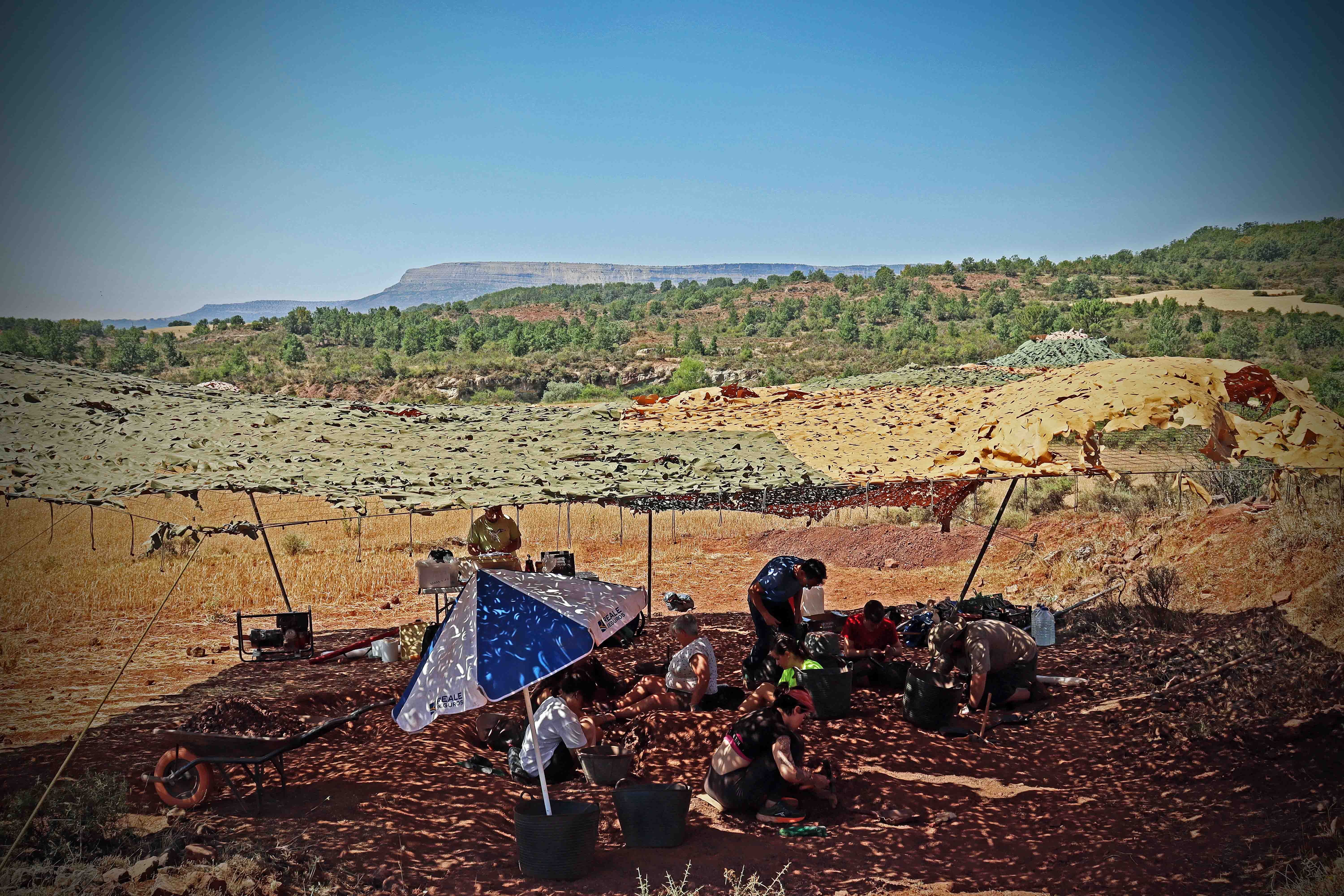 Fotos: Dentro de las excavaciones paleontológicas de Salas de los Infantes