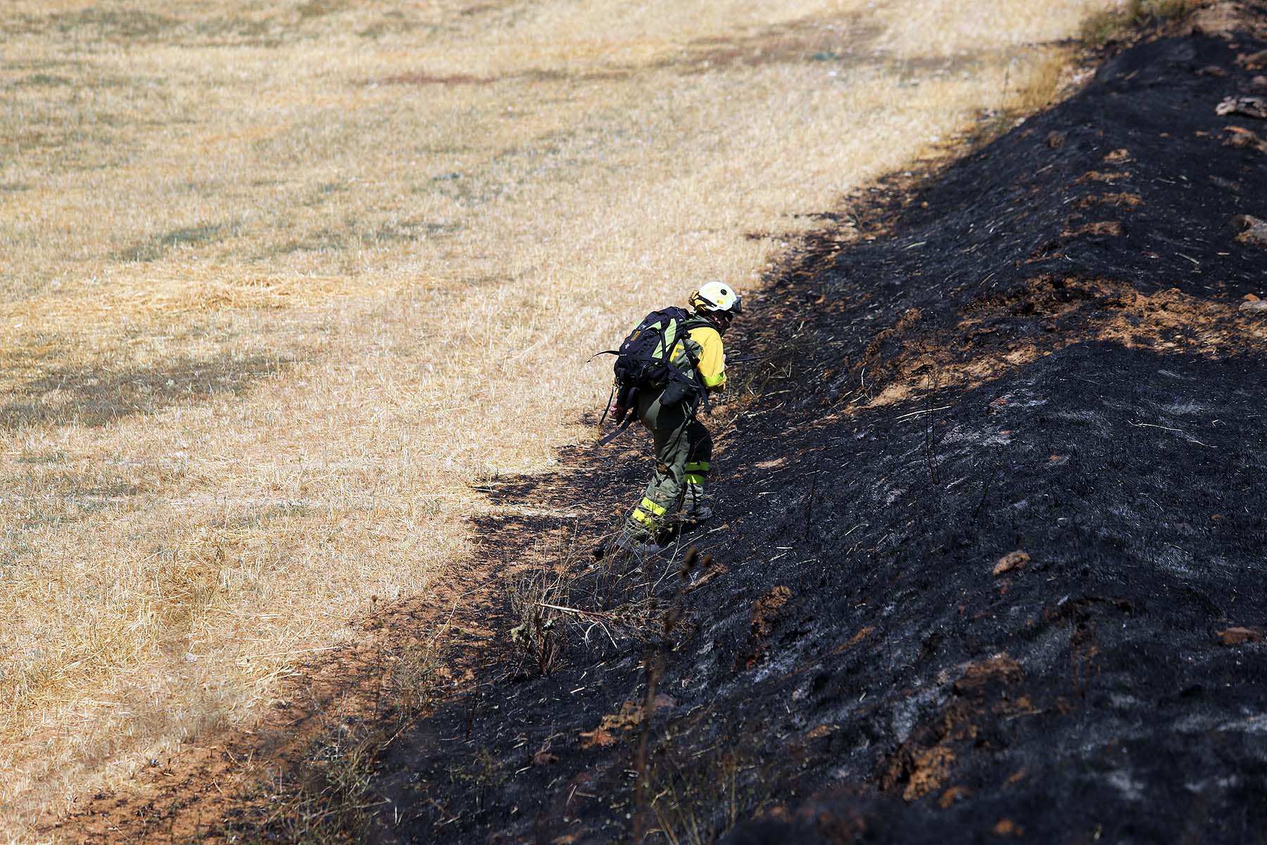 Fotos: El fuego arrasa la comarca del Arlanza