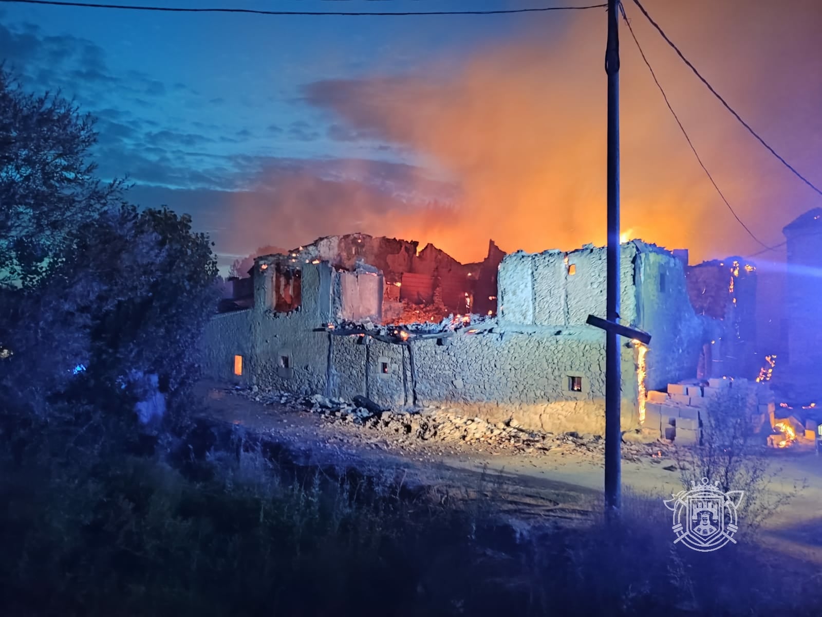 Fotos: Los Bomberos de Burgos en el incendio de Quintanilla del Coco