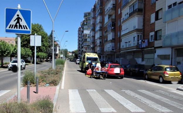 Tres atropellos dejan cuatro heridos en las calles de Burgos