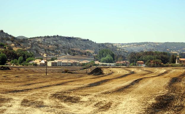 Bomberos forestales acumulan 72 horas de trabajo en seis días en el fuego de Arlanza