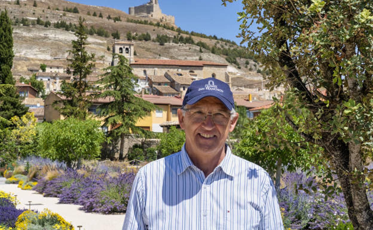 José Galíndez en Castrojeriz. 