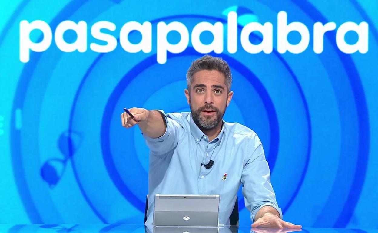 Roberto Leal, en 'Pasapalabra'. 