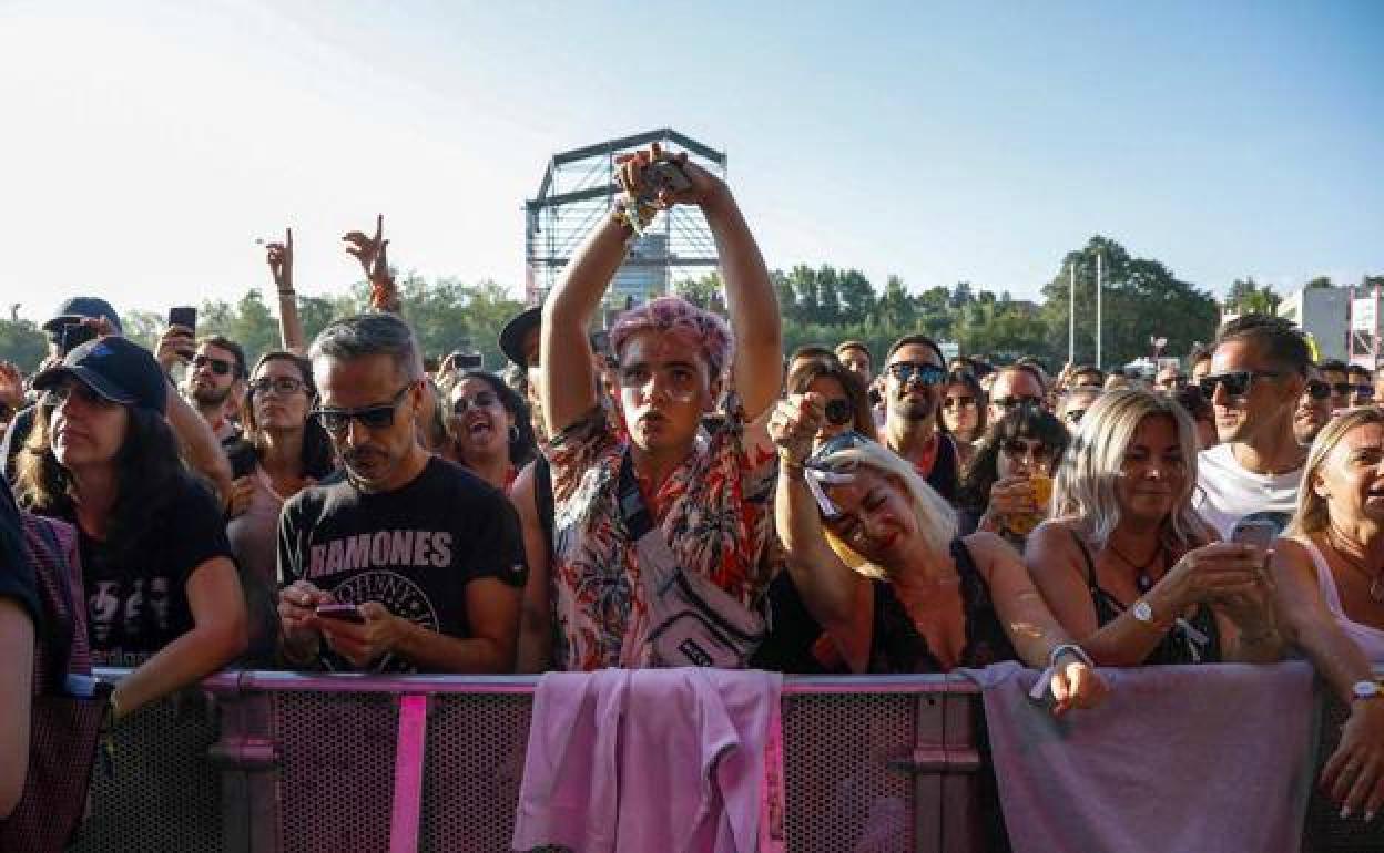 Imagen de archivo de un festival en Madrid.