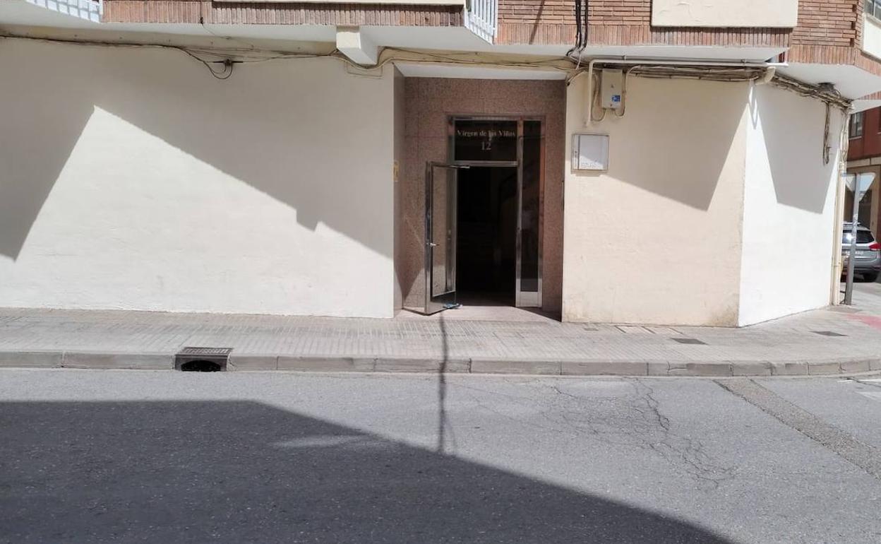 Calle Virgen de las Viñas de Aranda de Duero, donde se ha producido el fallecimiento.