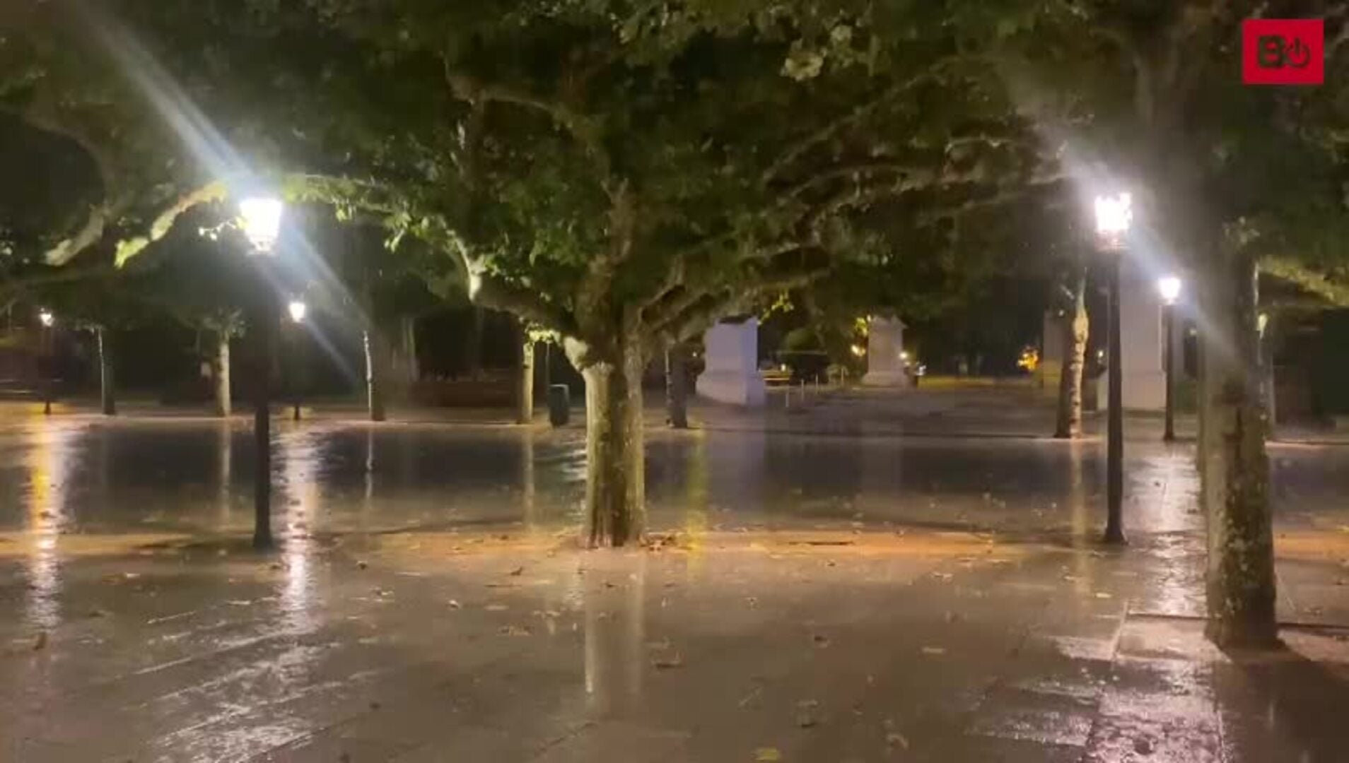 La lluvia llega a Burgos de la mano de agosto