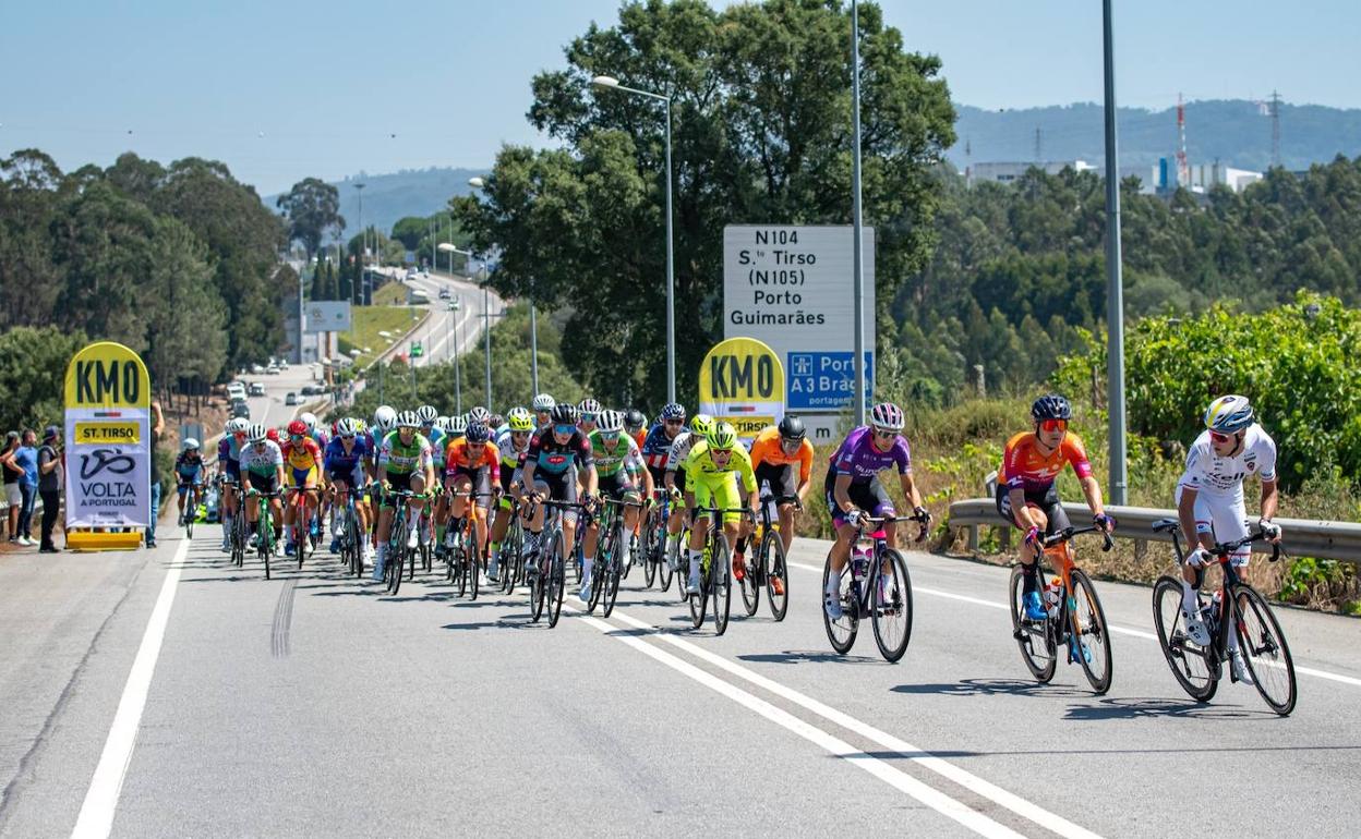 Participación del BH Burgos en la Volta a Portugal. 