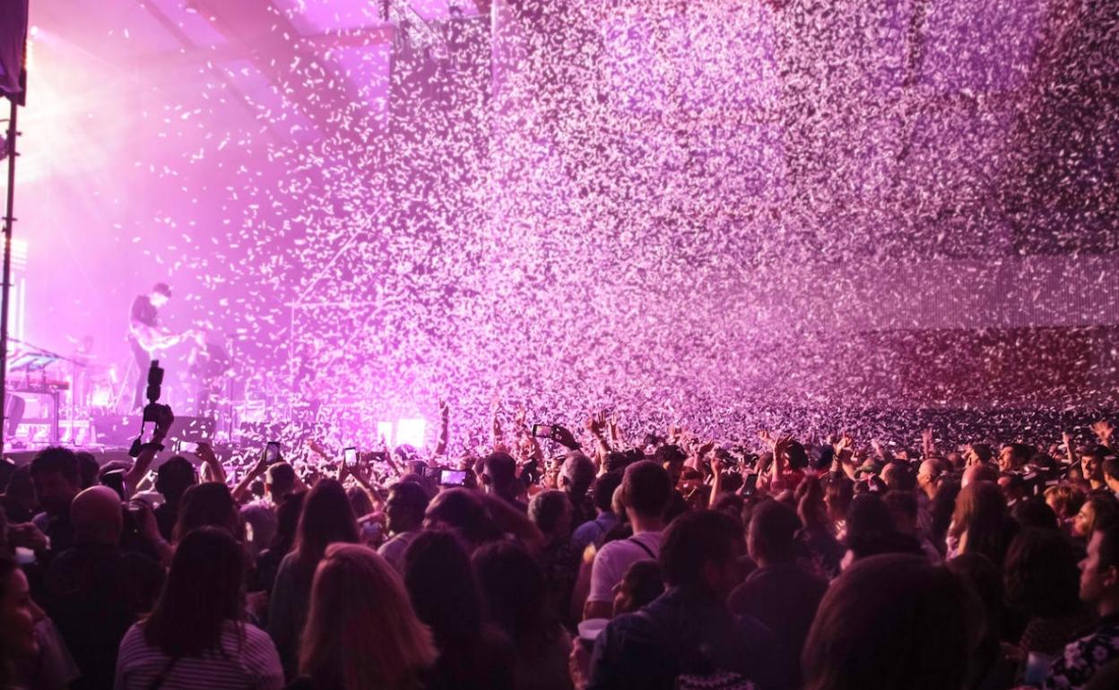 Concierto de Dorian en el Ebrovisión de 2019. 