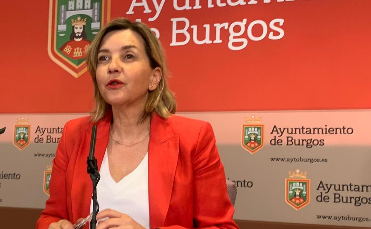 Sonia Rodríguez, concejala de Servicios Sociales del Ayuntamiento de Burgos.