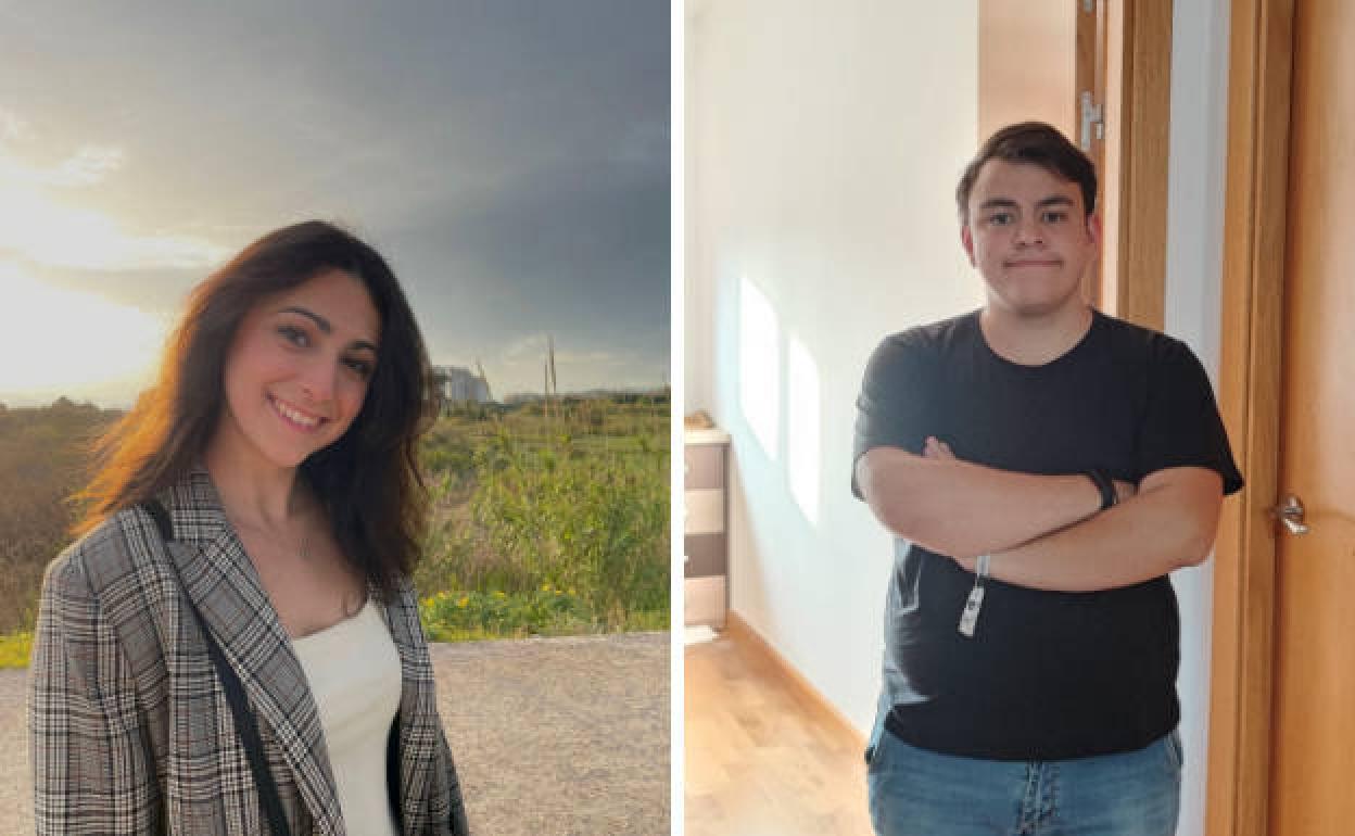 María y Carlos, estudiantes de la UBU, cuentan su historia sobre cómo ha sido la búsqueda de piso en Burgos.