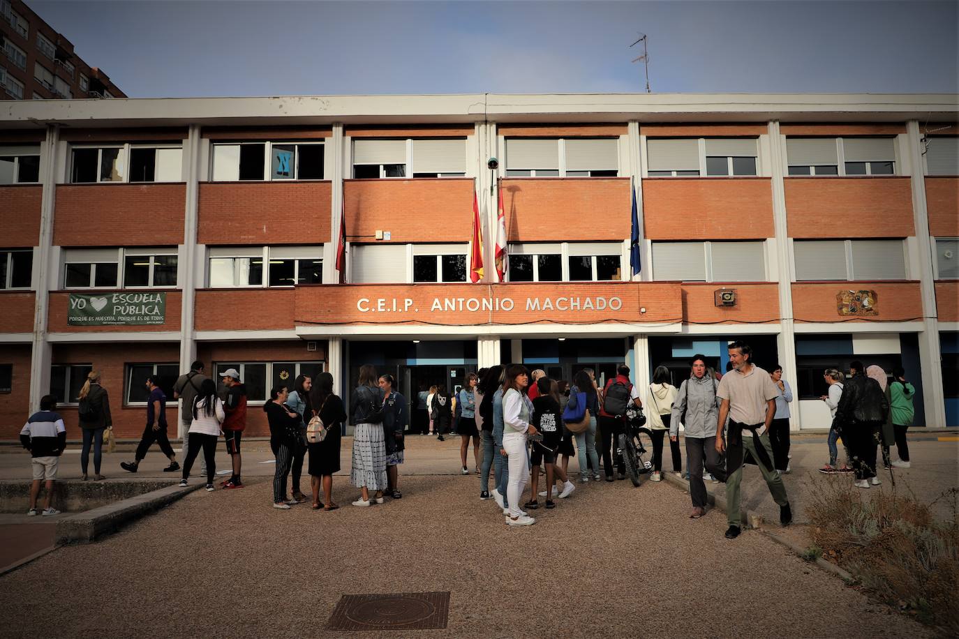 El regreso al colegio se ha desarrollado con normalidad en la provincia de Burgos. 