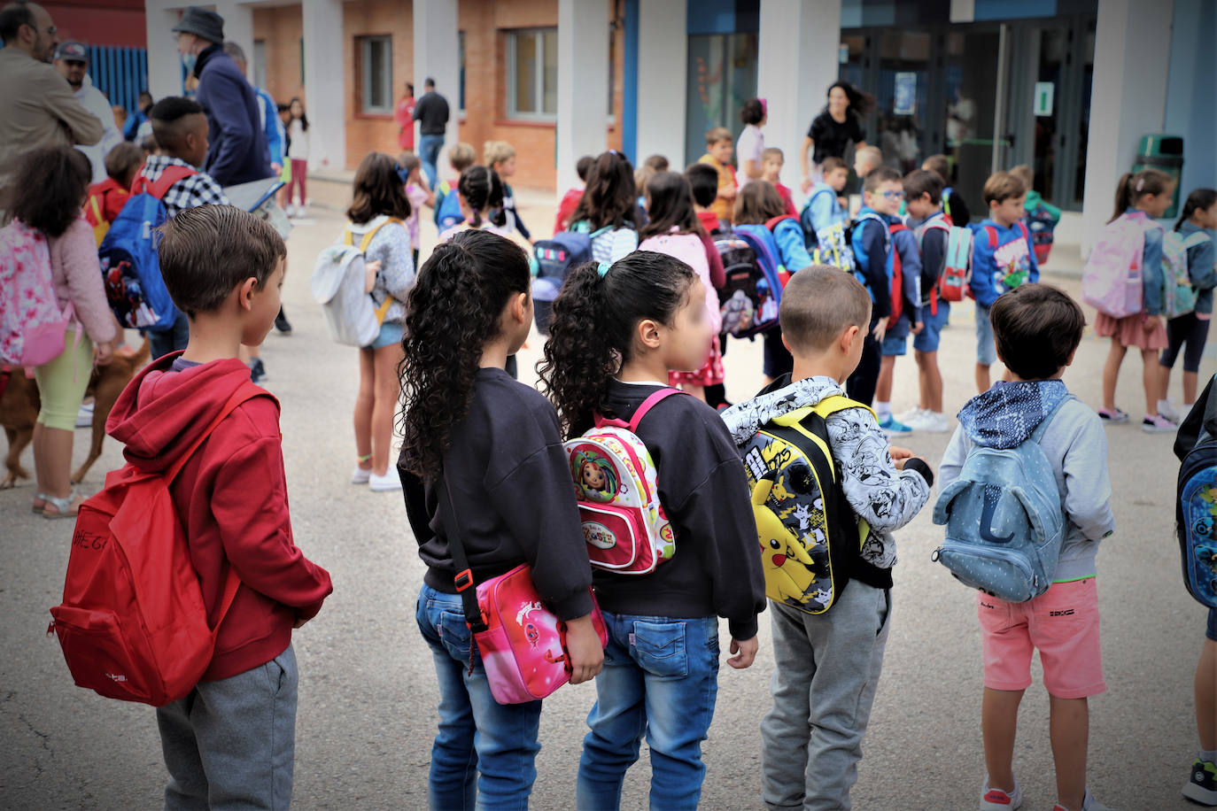 El regreso al colegio se ha desarrollado con normalidad en la provincia de Burgos. 