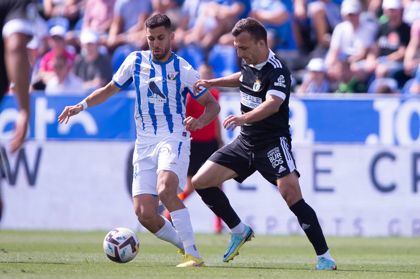 Imágenes del empate del Burgos ante Leganés en Butarque