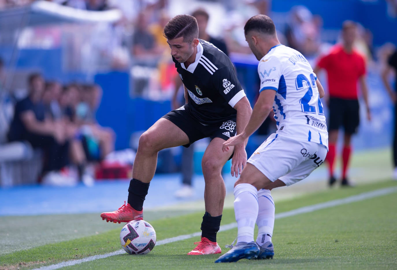 Imágenes del empate del Burgos ante Leganés en Butarque