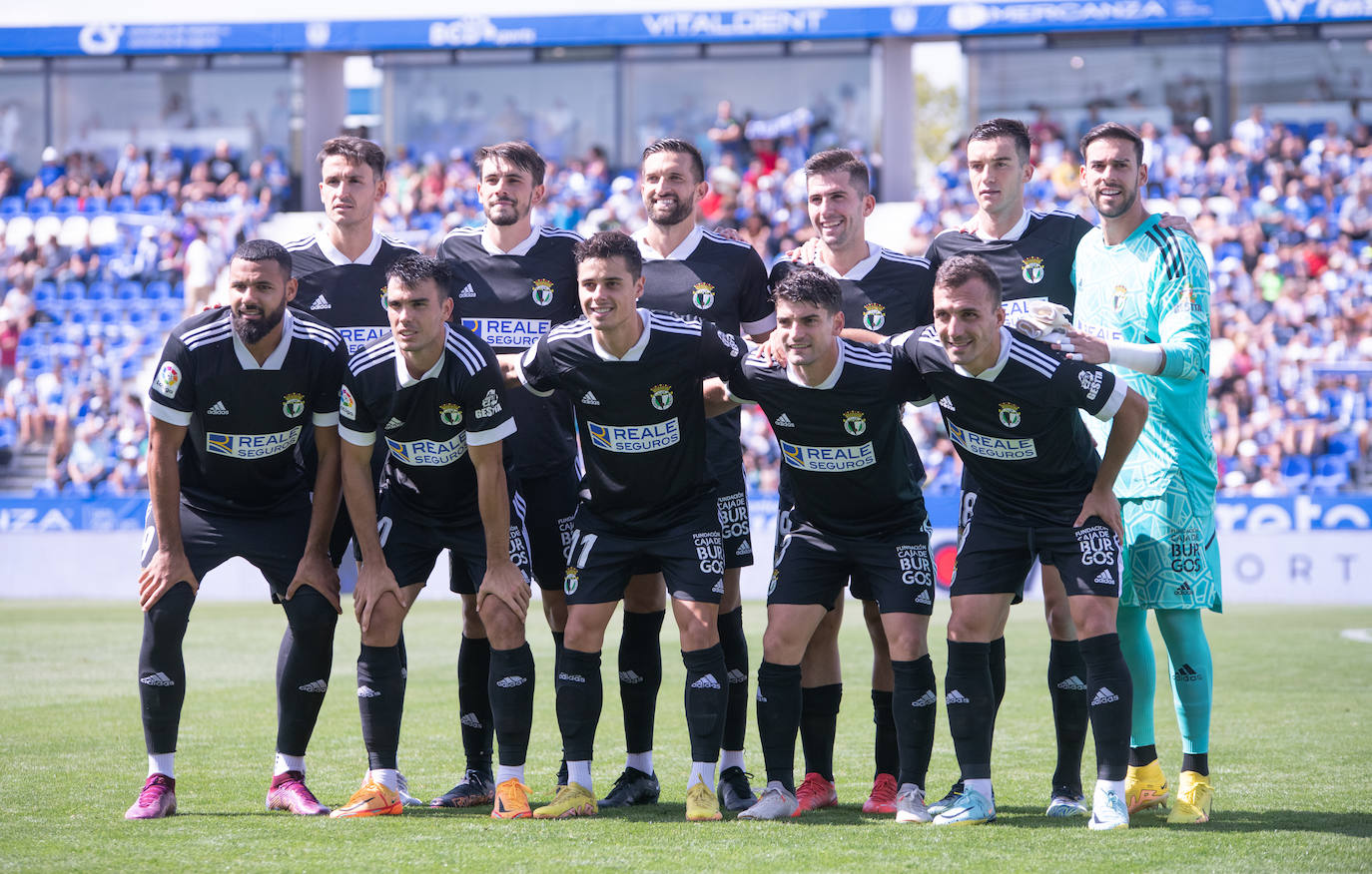 Imágenes del empate del Burgos ante Leganés en Butarque