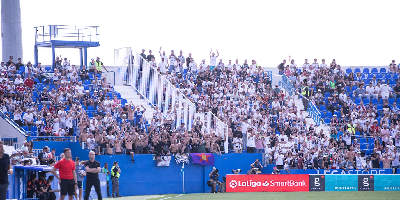 Imágenes del empate del Burgos ante Leganés en Butarque