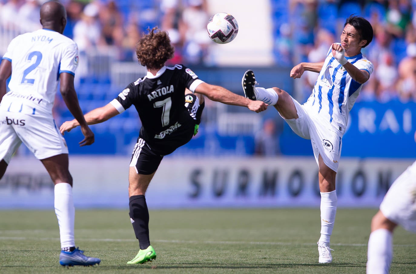 Imágenes del empate del Burgos ante Leganés en Butarque