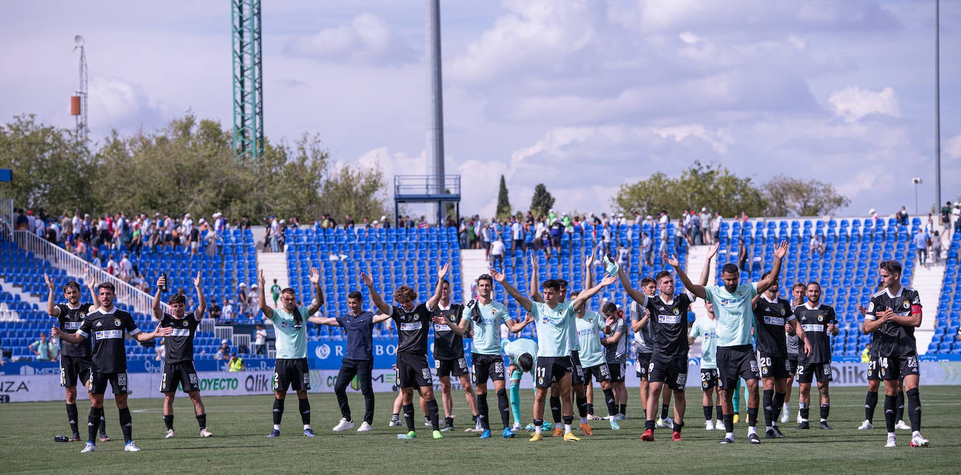 Imágenes del empate del Burgos ante Leganés en Butarque