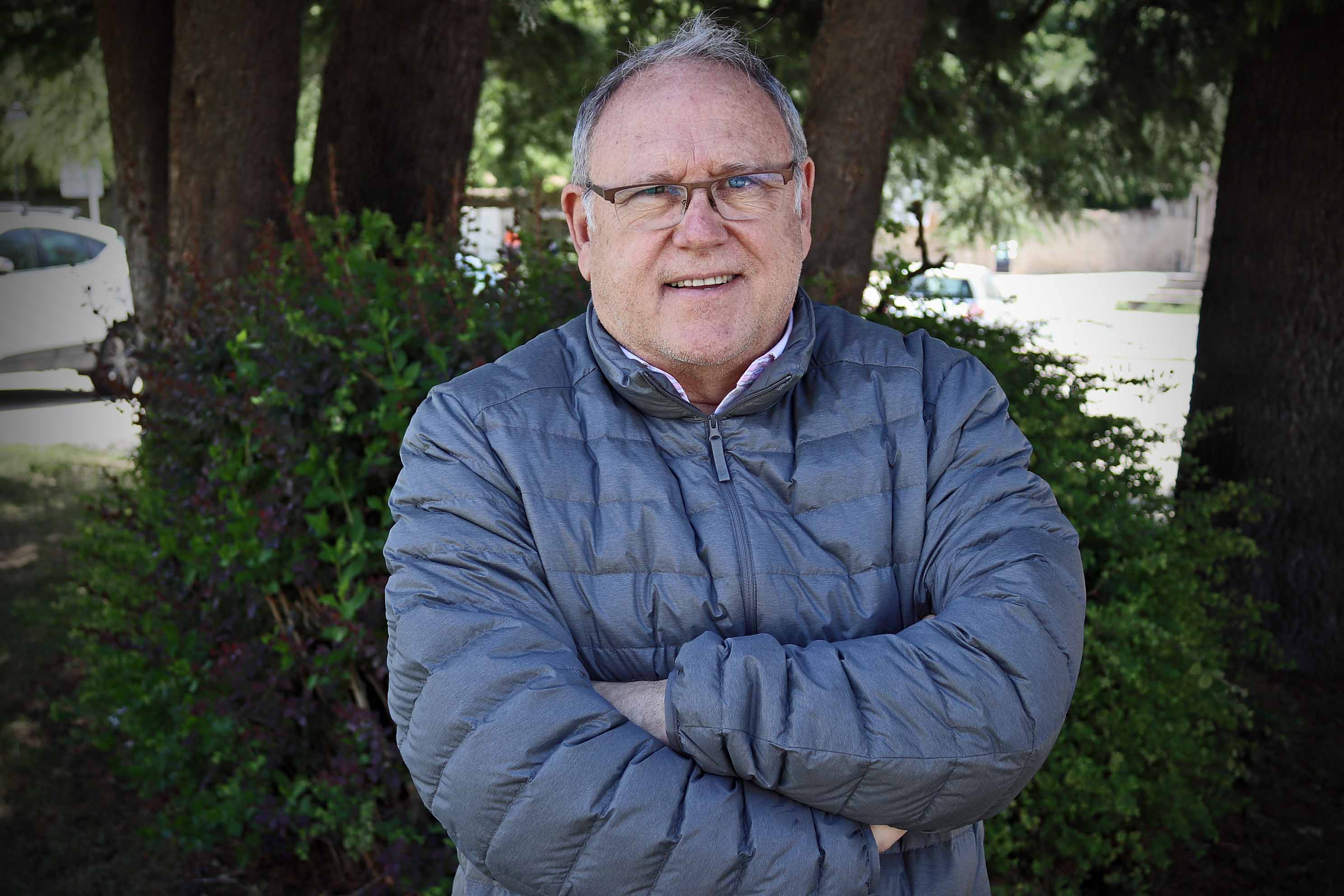 Gabriel García, alcalde de Huerta de Arriba. 